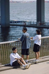 【270グラム】海モチーフシャークプリントT U3980 - SINCEUMM