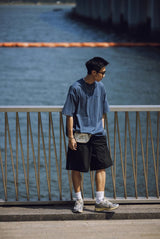 【270グラム】海モチーフシャークプリントT U3980 - SINCEUMM