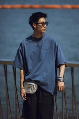 【270グラム】海モチーフシャークプリントT U3980 - SINCEUMM