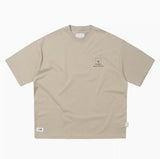 【280グラム】バスケコートモチーフTシャツ U3985 - SINCEUMM