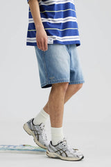 【12oz】再生可能リヨセル繊維ブレンドデニムハーフパンツ U3986 - SINCEUMM