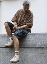 ダメージデニムハーフパンツ U3988 - SINCEUMM