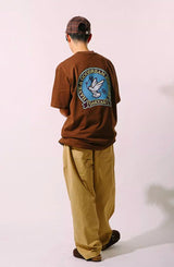 【250グラム】ラウンドネックバックプリントT U3996 - SINCEUMM