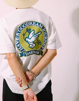 【250グラム】ラウンドネックバックプリントT U3996 - SINCEUMM