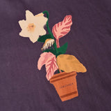 絵画デザインフラワーTシャツ U4003 - SINCEUMM