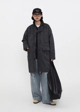 ブラックレザートートバッグ U4017 - SINCEUMM