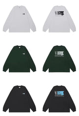 【310グラム】ルーズフィットロゴ刺繍ロンT U4079 - SINCEUMM