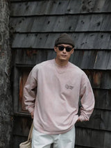 【310グラム】レトロウォッシュ加工ビンテージロンT U4080 - SINCEUMM