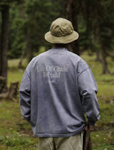 【310グラム】レトロウォッシュ加工ビンテージロンT U4080 - SINCEUMM