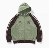 【420グラム】バイカラースポーティフーディ U4101 - SINCEUMM