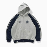 【420グラム】バイカラースポーティフーディ U4101 - SINCEUMM