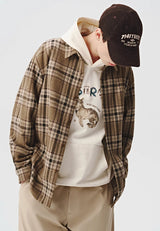 チェックジャケットシャツ U4112 - SINCEUMM