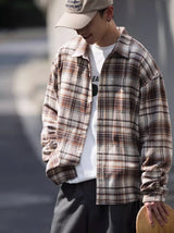 オータムチェックシャツ U4210 - SINCEUMM