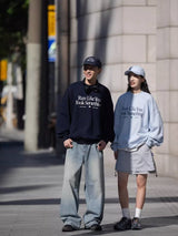 【445グラム】メッセージプリントヘビーウエイトスウェット U4253 - SINCEUMM