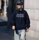 【445グラム】メッセージプリントヘビーウエイトスウェット U4253 - SINCEUMM