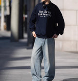 【445グラム】メッセージプリントヘビーウエイトスウェット U4253 - SINCEUMM