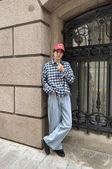 アクセントラインワイドデニム U4327 - SINCEUMM