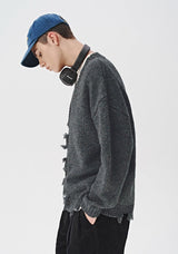 ウールブレンドニットカーディガン U4588 - SINCEUMM
