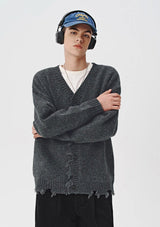 ウールブレンドニットカーディガン U4588 - SINCEUMM