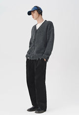 ウールブレンドニットカーディガン U4588 - SINCEUMM