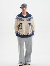 ノルディックウールニットジャケット U4611 - SINCEUMM