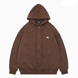 高密度編みニットフーディ U4643 - SINCEUMM