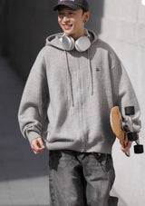 高密度編みニットフーディ U4643 - SINCEUMM