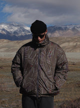 700フィルパワー・防風 防水 透気 高機能リバーシブルダウン U4626 - SINCEUMM