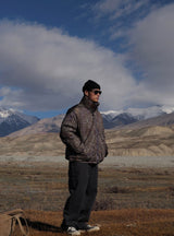 700フィルパワー・防風 防水 透気 高機能リバーシブルダウン U4626 - SINCEUMM