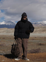 700フィルパワー・防風 防水 透気 高機能リバーシブルダウン U4626 - SINCEUMM