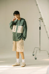 フルジップリラックスフィットアノラック U4645 - SINCEUMM