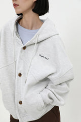 ボタンヘビーウエイトフーディ U4651 - SINCEUMM