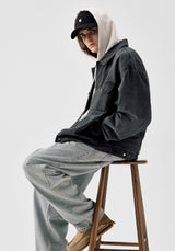 ウォッシュ加工ワークジャケット U4667 - SINCEUMM