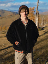 刺繍ロゴ入りコーデュロイジップアウター U4754 - SINCEUMM