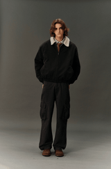 ボア襟付きワーカージャケット U4825 - SINCEUMM