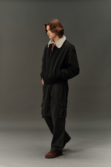 ボア襟付きワーカージャケット U4825 - SINCEUMM