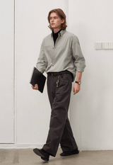 レトロウォッシュ長袖シャツ U4901 - SINCEUMM