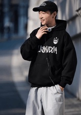 【445G】ブランドロゴフーディ U5113 - SINCEUMM