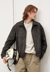 バイカースタイルレザージャケット U5141 - SINCEUMM