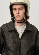 バイカースタイルレザージャケット U5141 - SINCEUMM