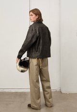 バイカースタイルレザージャケット U5141 - SINCEUMM