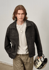 バイカースタイルレザージャケット U5141 - SINCEUMM