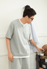 レイヤードスキッパTシャツ U5153 - SINCEUMM