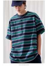 【330グラム】ルーズフィットシルエットボーダーT U3742 - SINCEUMM