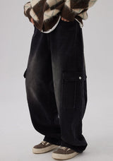 ダブルポケットワイドデニム UN687 - SINCEUMM