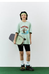 【310G】サーフィンプリントT U3827 - SINCEUMM