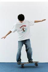 【310G】サーフィンプリントT U3827 - SINCEUMM