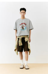 【310G】サーフィンプリントT U3827 - SINCEUMM