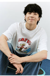 【310G】サーフィンプリントT U3827 - SINCEUMM