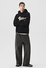 【500グラム】ワッペン起毛ロゴフーディ U4103 - SINCEUMM